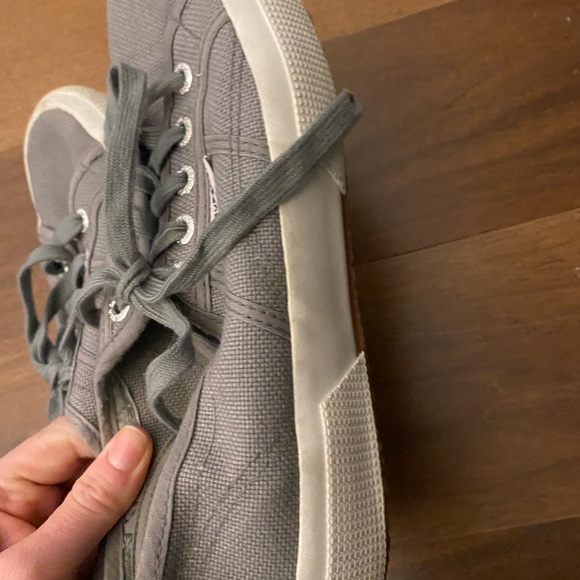 Superga gray shoes, size 6.5 US - Picture 3 of 8